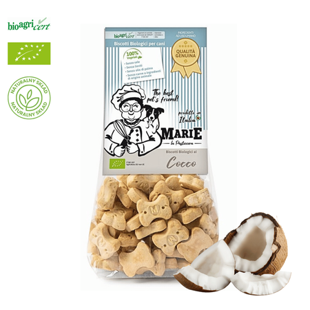 Marie Biscotti al Cocco BIO - Organiczne Ciasteczka Kokosowe Dla Psa 210g
