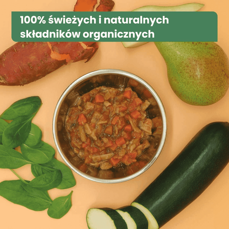 AniForte ® BIO Barf-Püree - Ekologiczne Puree z Batatów i Gruszki Dla Psa 100% Naturalne 150g