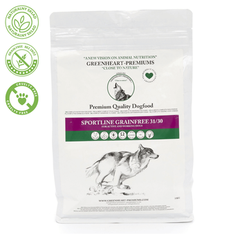 Greenheart Sportline Grain Free – Bezzbożowa Karma Sucha z Kurczakiem dla Psów Aktywnych i Uprawiających Sport 3kg