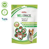WeliSnack Morsetti al Pollo - 100% Naturalne, Bezglutenowe Smaczki z Kurczakiem i Dorszem dla Psa 75g