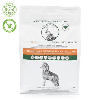 Greenheart Sensitive Lamb – Karma Sucha z Jagnięciną i Kurczakiem dla Psów z Problemami Jelitowymi 3kg